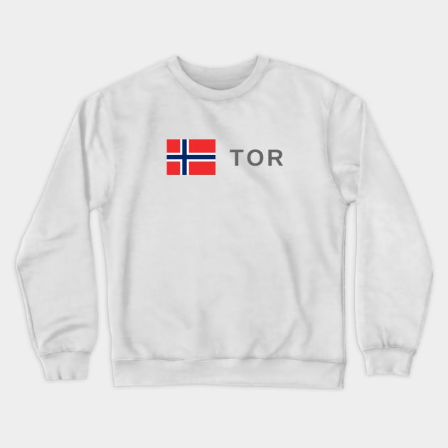 Tor the Viking | Norway Crewneck Sweatshirt by tshirtsnorway